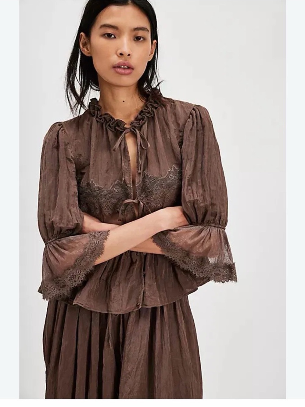 Free People Intimately - Forever Young Bed Jacket